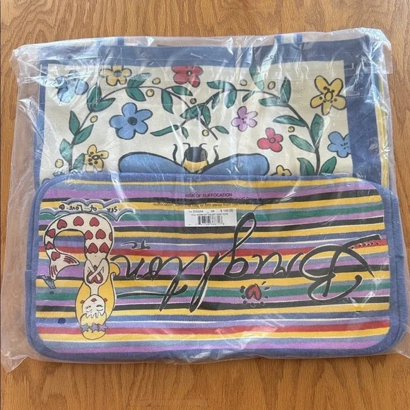 NWT Brighton You Warm My Heart Tote - Floral Love Bee Happy - Picture 5 of 8